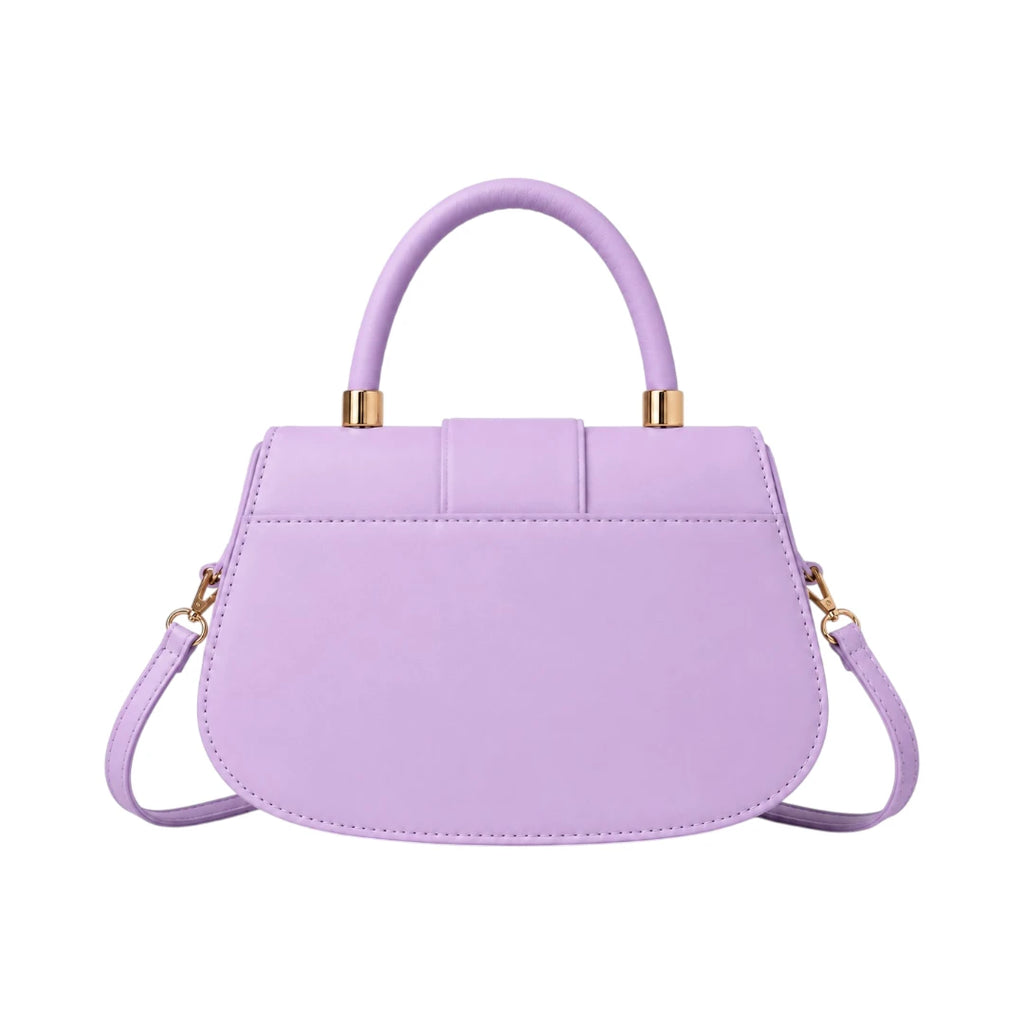 Bagvyn Lavender Charm Structured Satchel Handbag