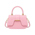 Bagvyn Pink  Rosé Charm Faux Leather Satchel Handbag